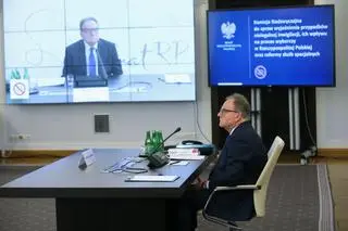 Andrzej Malinowski przed senacką komisją