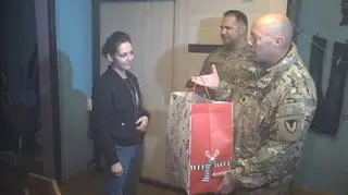 Żołnierze sami odwiedzili potrzebujące rodzine