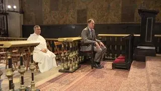 U.S. Ambassador Mark Brzezinski in Jasna Góra Monastery