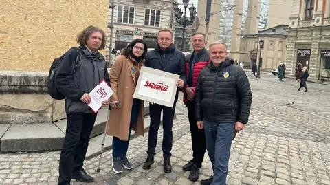 Prezydenci Gdańska, Gdyni, Sopotu i Wicemarszałek Pomorski spotkali się z merem A. Sadowym we Lwowie