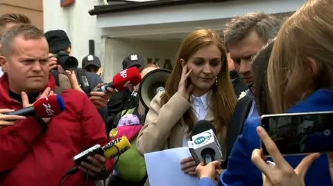 Przedstawiciele Krajowej Rady Konsultacyjnej opuszczają protest