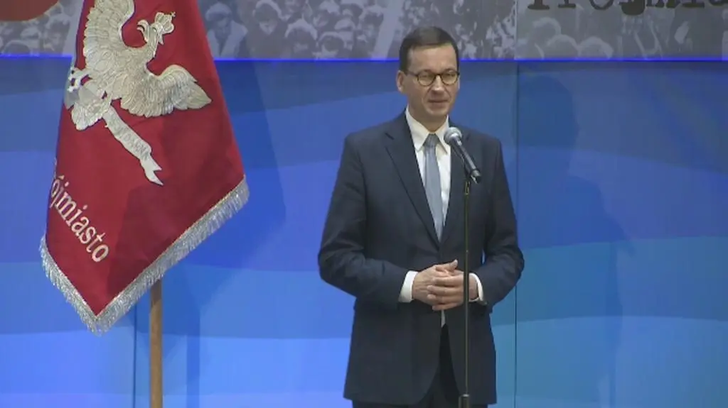 Premier podczas obchodów 35. rocznicy powstania Solidarności Walczącej Oddział Trójmiasto
