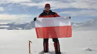 Polak w drodze na Masyw Vinsona 