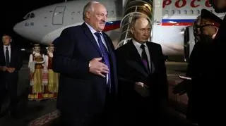 Putin przyleciał do Mińska. Zdjęcie z 23 maja  