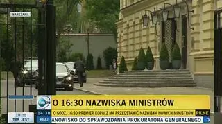 O godz. 16:30 mamy poznać nazwiska nowych ministrów