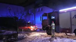 Pożar DPS w Kielcach