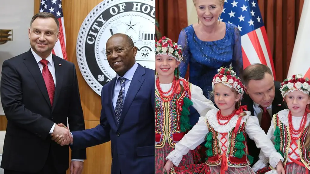 Wizyta pary prezydenckiej w Houston