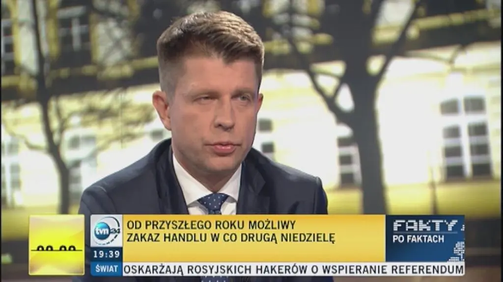 Petru nie chce zakazu handlu w niedzielę