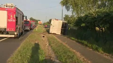 Wypadek autobusu