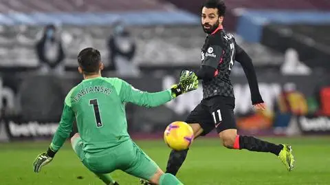 Fabiański bezradny w starciu z Liverpoolem