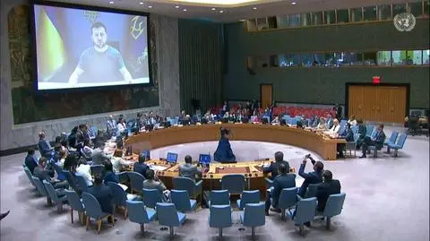 "Ich pracą jest terroryzm". Rada Bezpieczeństwa ONZ o wojnie w Ukrainie, transmisja w TVN24 GO