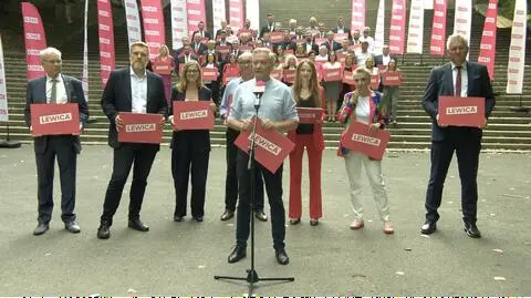 Lewica zaprezentowała "jedynki" do Sejmu i kandydatów do Senatu 