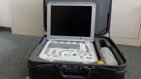 Policjanci pomogli odzyskać skradziony aparat USG