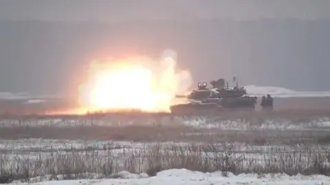 Polish crews carried out first firing practice on new Abrams tanks