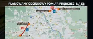 Planowany odcinkowy pomiar prędkości na S8