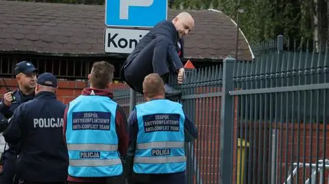 Pan Matecki na płocie