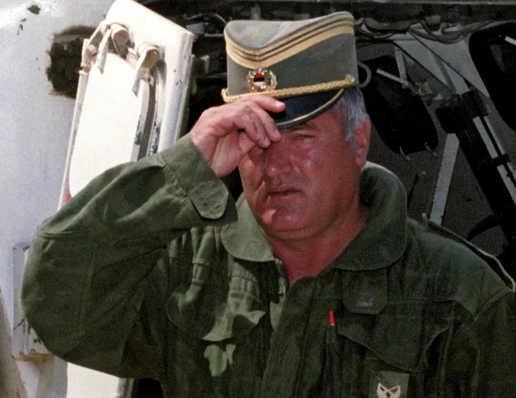 Ratko Mladić w 1993 roku