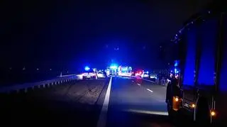 Kobieta i mężczyzna zginęli w wypadku na S5