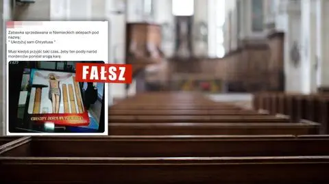 Zabawka "Ukrzyżuj sam Chrystusa" w niemieckich sklepach? Nie, wyjaśniamy co to za przedmiot