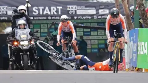 "Jeden wielki dramat Holandii". Mistrzyni posiniaczona, trafiła do szpitala