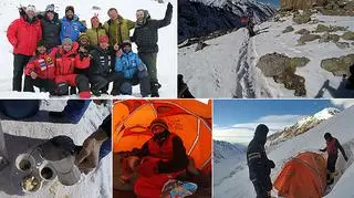 Robert Jałocha i Maciej Cepin po powrocie z Nanga Parbat