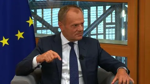Donald Tusk former Polish PM in an exculsive interview for TVN24