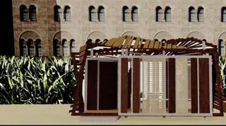 W środku labiryntu miałaby się znaleźć kawiarenka