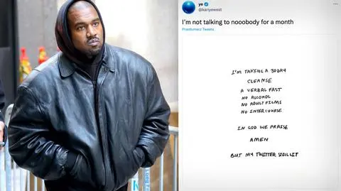 Kanye West robi przerwę od seksu, filmów dla dorosłych, alkoholu i wypowiadania się