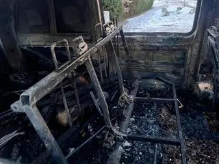 W Poznaniu spłonął samochód 