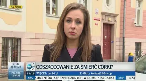 Bartłomiej Bonk walczy o odszkodowanie za śmierć córki 