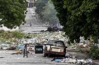 Zniszczenia na Haiti