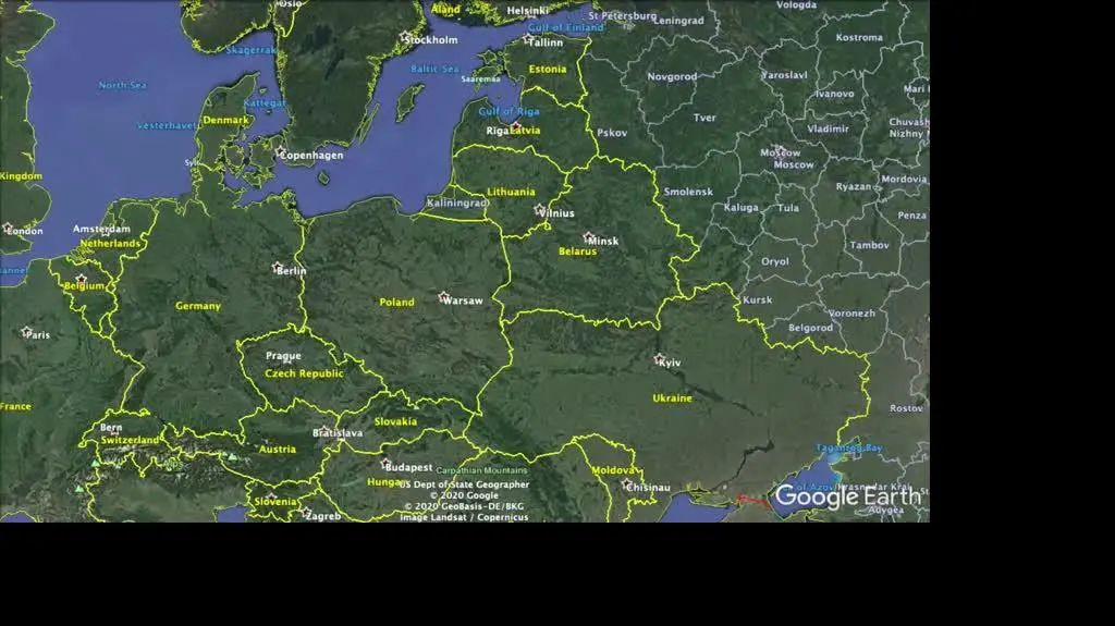 CHINY MAPA