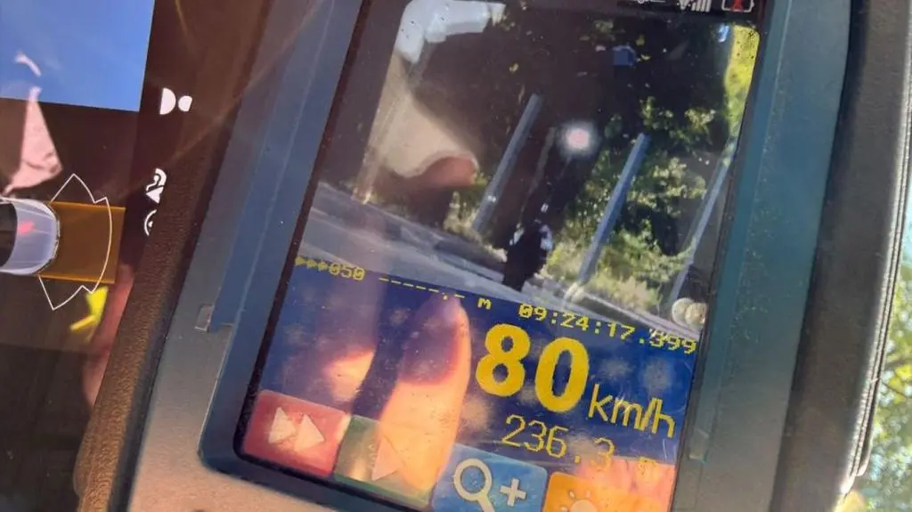 Pędził hulajnogą 80 km/h 