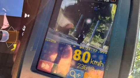 Pędził hulajnogą 80 km/h 