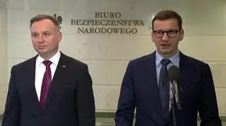 Premier po naradzie w BBN ws. Ukrainy: potrzebna jest teraz mocna odpowiedź w postaci sankcji