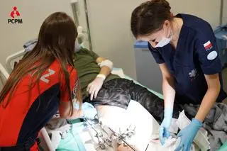 Święta w Medycznym Centrum Tranzytowym w Jasionce pod Rzeszowem 