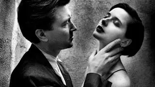 David Lynch i Isabella Rossellini w 1988 roku w LA