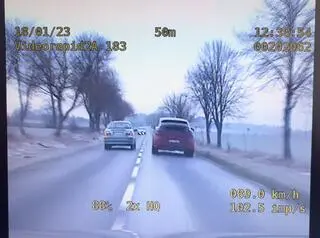 23-latek został ukarany wysokim mandatem i punktami karnymi