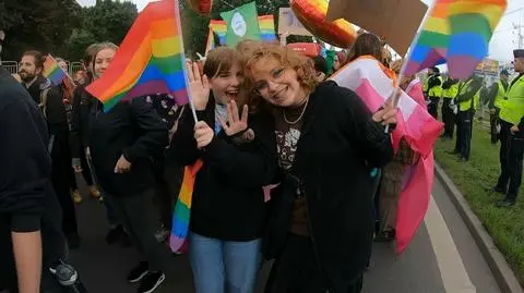 Przez Szczecin przeszedł marsz równości. "Trzeba przywrócić szacunek ludzi do ludzi"