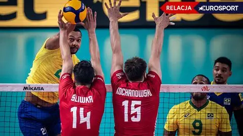 Polska - Brazylia w siatkarskiej Lidze Narodów [RELACJA]