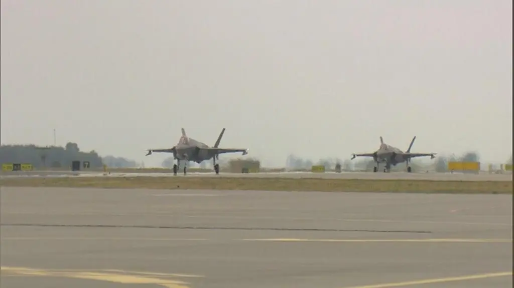 Pierwsze lądowanie F-35 w Polsce