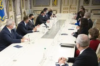 Amerykańscy senatorowie w Kijowie