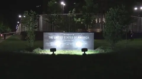 Wybuch na terenie ambasady USA w Kijowie