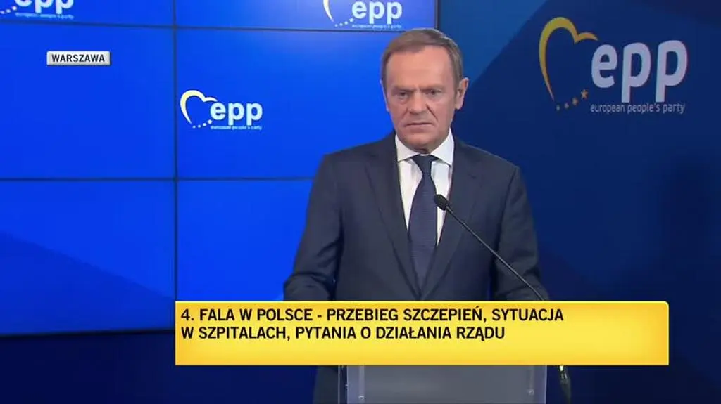 tusk o pandemii