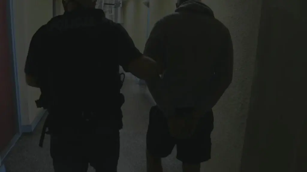 Nożownik w rękach policji