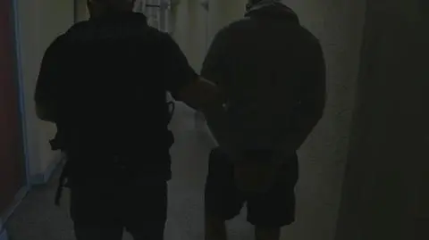 Nożownik w rękach policji