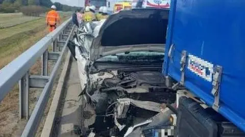 Ośmioletni chłopiec ranny w wypadku na A4 