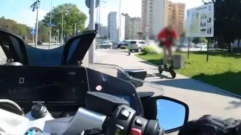 Pięć tysięcy mandatu po próbie ucieczki