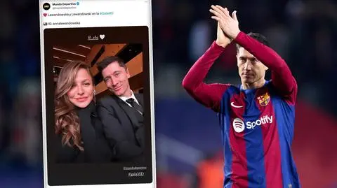 Wielki wieczór Lewandowskiego. Na gali pojawił się wspólnie z żoną