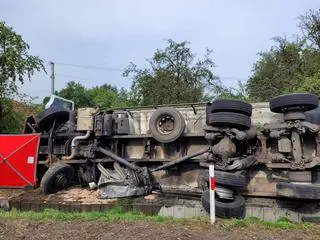 Wypadek na DK7 w Zalesiu pod Krakowem